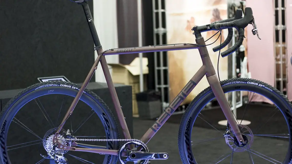 The REPETE Cyclocross Bike at NAHBS 2015. © Cyclocross Magazine.