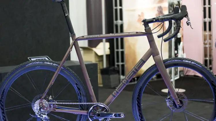 The REPETE Cyclocross Bike at NAHBS 2015. © Cyclocross Magazine.