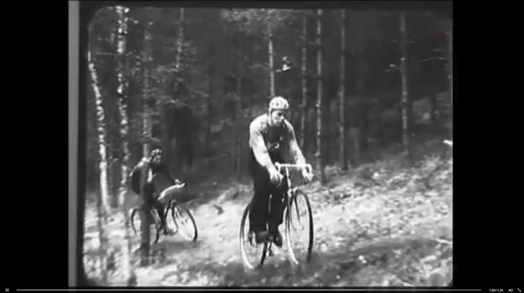 Old school cyclocross, from years ago in Czechoslovakia