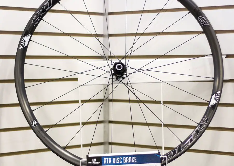 Reynolds' All Terrain Road disc wheelset. NAHBS 2015. © Cyclocross Magazine