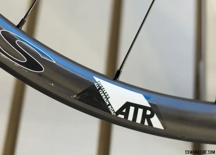 Reynolds' All Terrain Road disc wheelset. NAHBS 2015. © Cyclocross Magazine