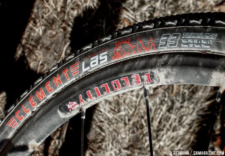 Clement LAS tubulars were one of the more popular choices at Barry-Roubaix. © Andrew Reimann/Cyclocross Magazine