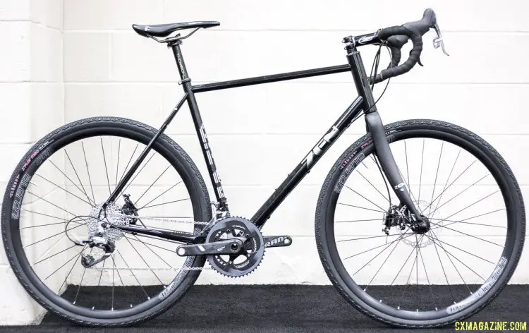 Zen Bike Co. Steel AR45 clears 45mm tires, and is ready for anything. NAHBS 2015. © Cyclocross Magazine