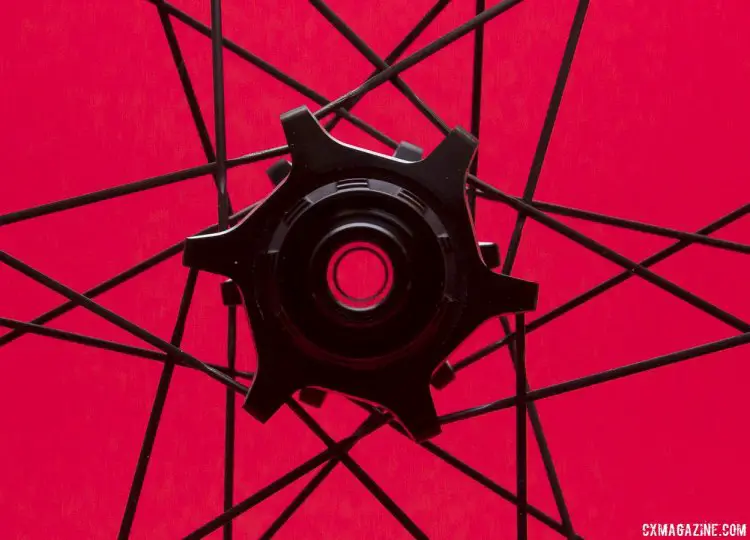 See-thru-axle options on the Zipp's new 77/177 hubs. © Cyclocross Magazine