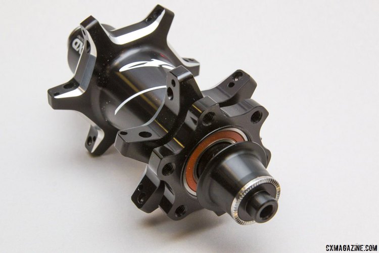 No tools necessary to change to thru-axles on Zipp's new 77/177 hubs. © Cyclocross Magazine