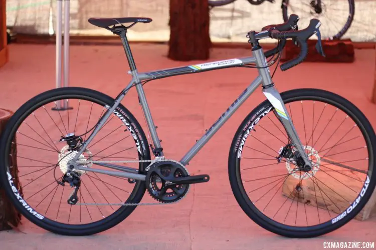 Jamis is preparing to release two steel adventure bikes before the time Interbike rolls around. Their first model is built with Reynolds 631 steel tubing and comes equipped with Shimano 105, while the other is built with Reynolds 520 steel tubing and is equipped with Shimano Tiagra. © Cyclocross Magazine