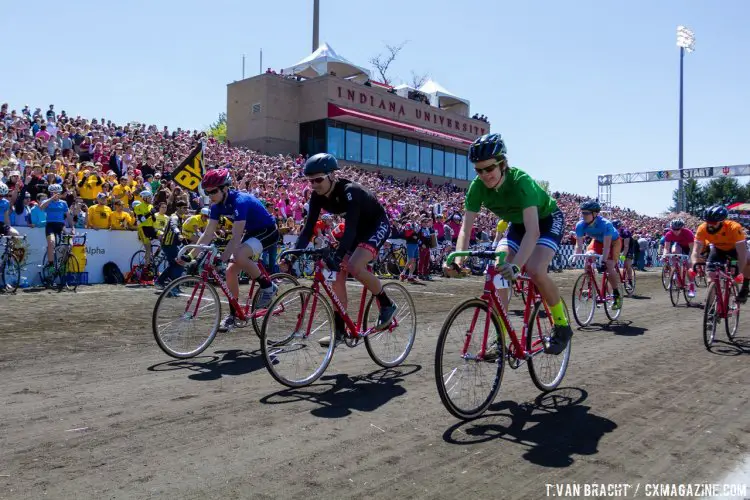 Little 500 Race, Bloomington Indiana, 24 April 2015, Photo by Thomas van Bracht / PelotonPhotos.com