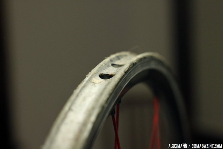 The off-season is a great time to clean off those rims and prepare for the fall. © Cyclocross Magazine