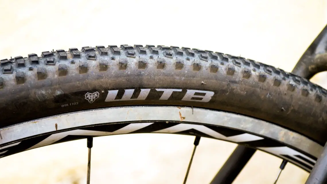 The WTB Cross Boss is a versatile tire with a great grip. © Cyclocross Magazine