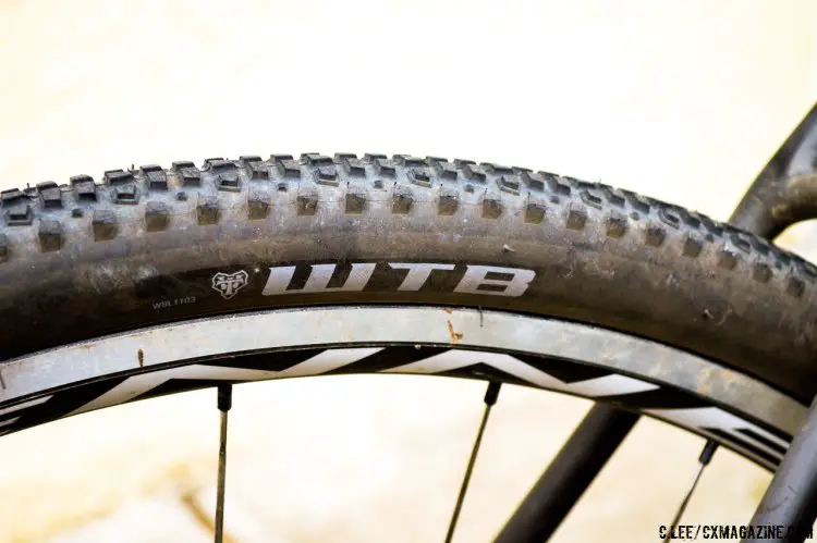 The WTB Cross Boss is a versatile tire with a great grip. © Cyclocross Magazine
