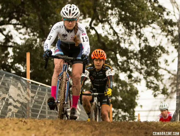 Ellen Noble riding to the U23 title in Austin. © Cyclocross Magazine