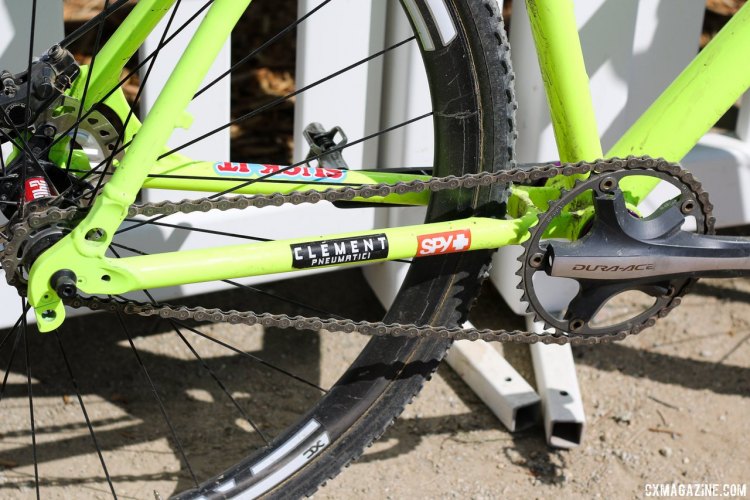 Eric Nelson's Squid Bikes / Beer Components team singlespeed. © Cyclocross Magazine