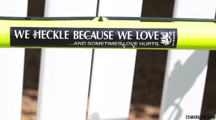 Eric Nelson's Squid Bikes / Beer Components team singlespeed. © Cyclocross Magazine