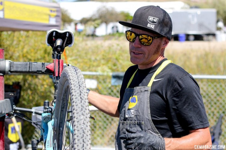 It's hard to attend a major cycling event and not see 2007/08 Cyclocross Nationals promoter Bill Marshall hard at work. Sea Otter Classic 2015. © Cyclocross Magazine