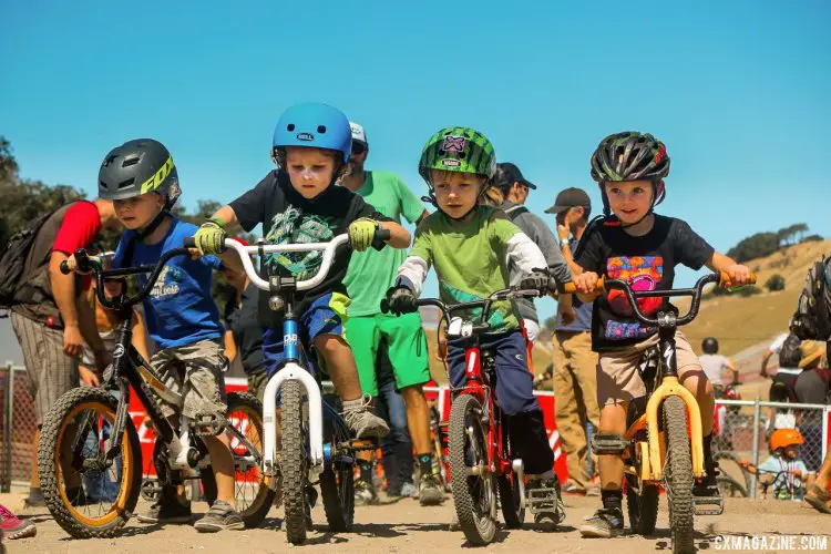 Sea Otter offered daily free dirt races each morning for kids of all ages. © Cyclocross Magazine