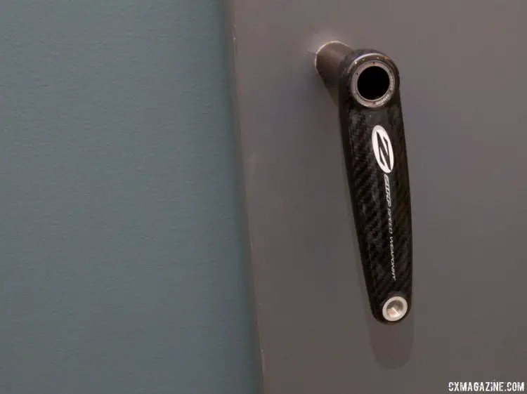 Light and stiff door knobs at Zipp. © Cyclocross Magazine