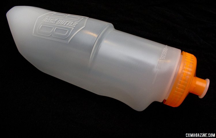The Back Bottle: A water bottle designed specifically for jersey pockets. © Cyclocross Magazine