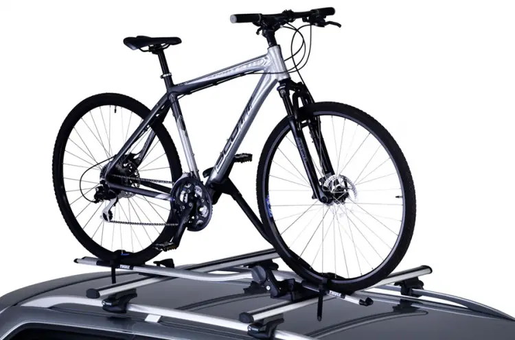 ith racks for multiple bikes on race day or a carrier for the car, Thule offers plenty of products for cyclocross, and is a reader's favorite. Photo by Thule.