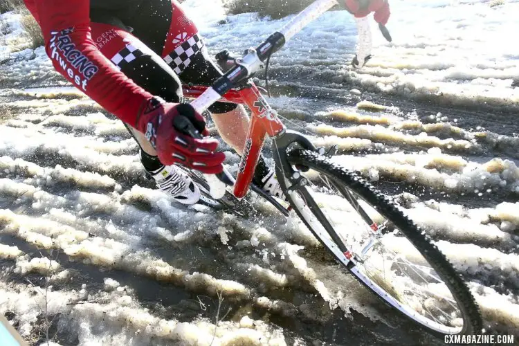 Jim Brown has conquered the treacherous conditions of cyclocross , and we have no doubt he'll conquer this next battle as well. photo: Bend Nationals time trial. © Andrew Yee / Cyclocross Magazine