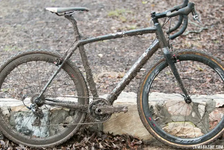 Andrew Dillman’s Nationals-Winning Trek Crockett. © Cyclocross Magazine