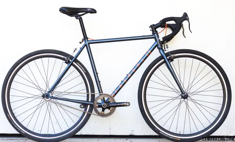 The Fairdale Parser chromoly steel frame cyclocross bike. © Cyclocross Magazine