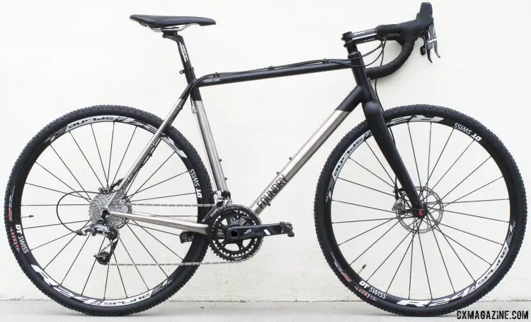 The Foundry Overland Titanium Cyclocross Bike. © Cyclocross Magazine