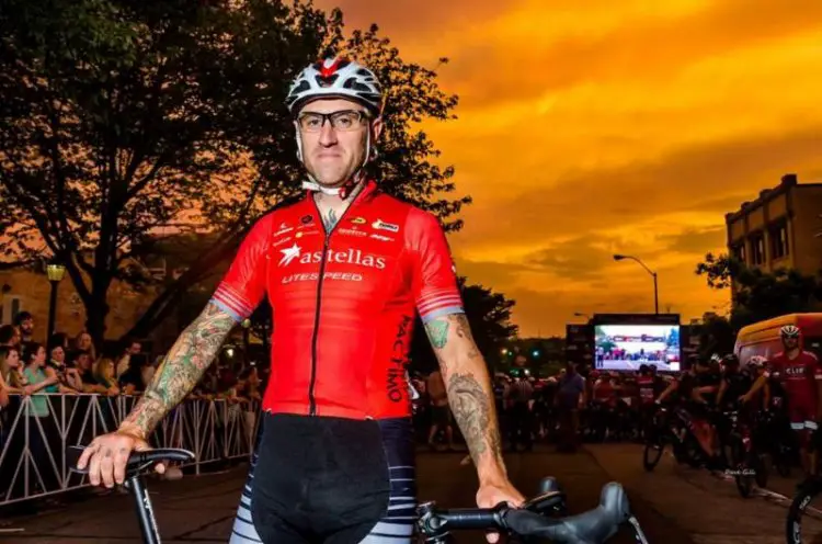 Adam Myerson at the Athens Twilight Criterium. Photo: Dave Gill.