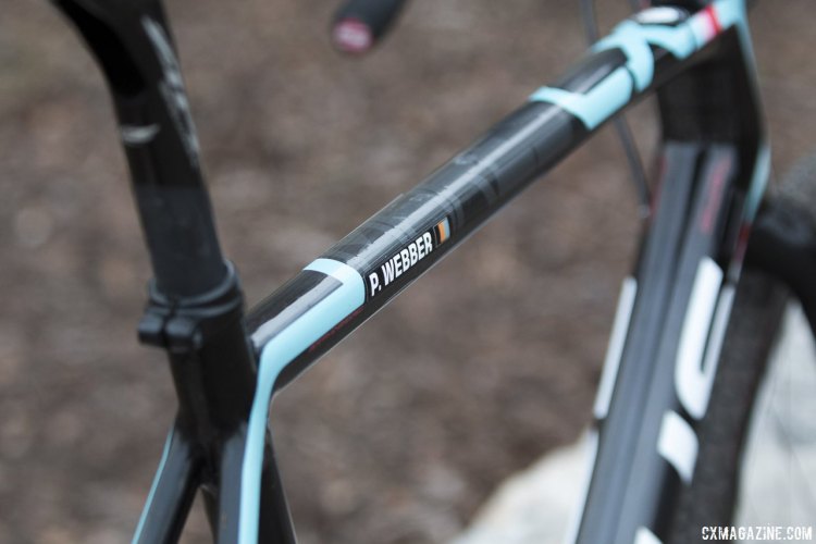 Pete Webber's 2015 Cyclocross Nationals winning Focus Mares. © Cyclocross Magazine