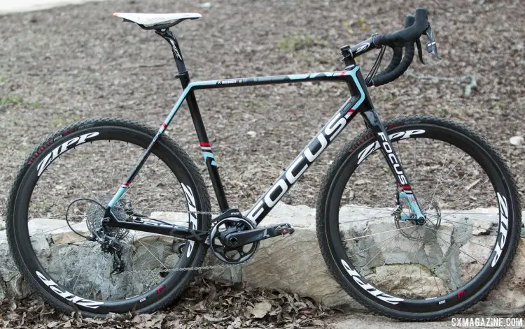 Pete Webber's 2015 Cyclocross Nationals winning Focus Mares. © Cyclocross Magazine