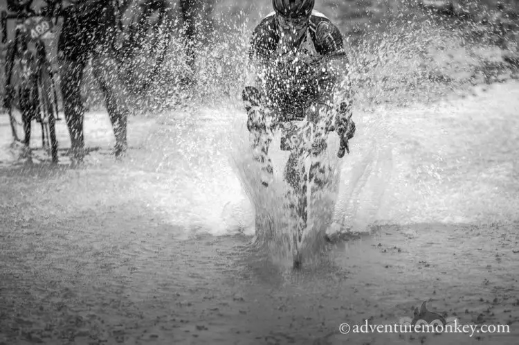 Amanda Nauman stormed to a muddy victory at this year’s Dirty Kanza 200. © Eric Benjamin / adventuremonkey.com