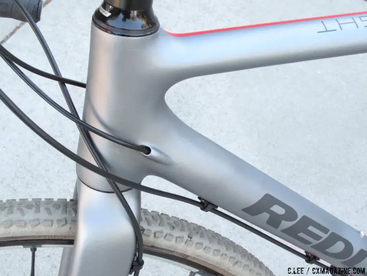 The internal shift cable runs require full housing to the derailleurs. External brake lines- a plus for set-up!