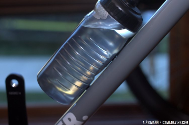 Fabric shows off saddles, tools and bottles at Press Camp 2015. © A. Reimann / Cyclocross Magazine