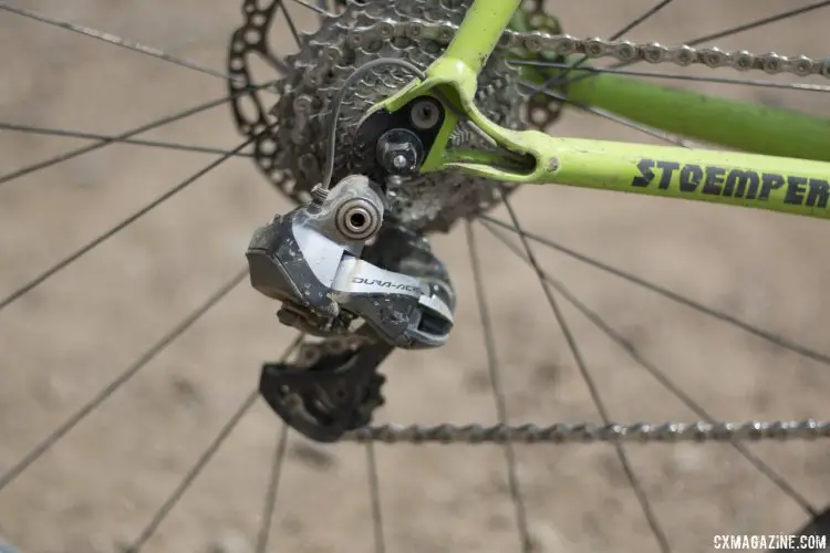 Ben Berden’s Stoemper Ronny Aluminum Cyclocross Bike at the 2015 Lost and Found. © Cyclocross Magazine