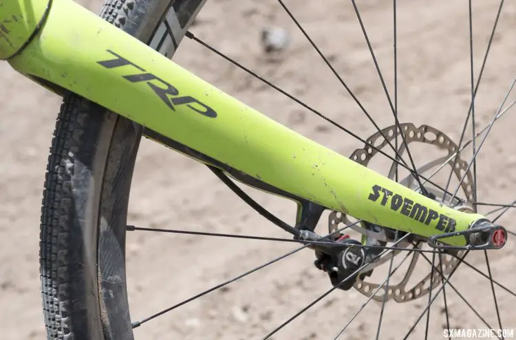 Ben Berden's Stoemper gravel bike. 2015 Lost and Found. © Cyclocross Magazine