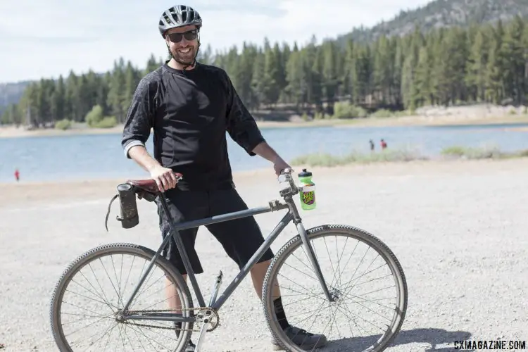 Singlespeed coaster brake-equipped gravel bike. © Cyclocross Magazine