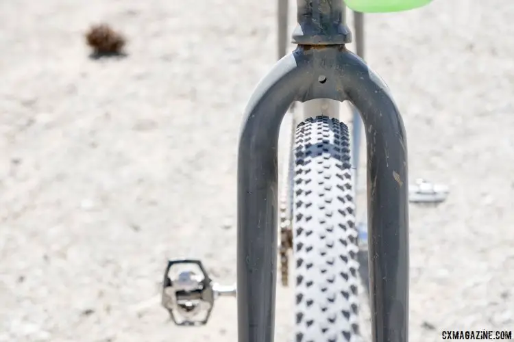 Singlespeed coaster brake-equipped gravel bike. © Cyclocross Magazine