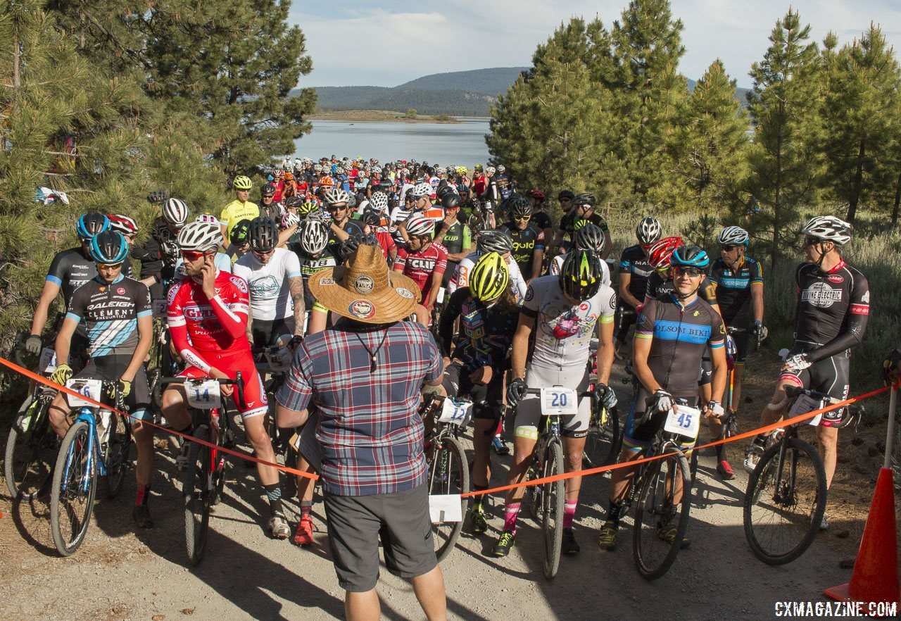 Racers may miss the start and post-race plunge at shores of Lake Davis, but won't have to go anywhere for the post-race party. © Cyclocross Magazine