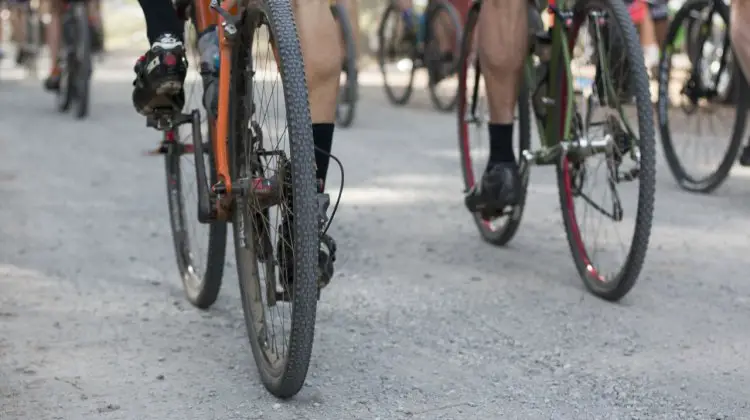 Bikes and tires varied, but bigger-volume tires were key at the 2015 Lost and Found gravel race. © Cyclocross Magazine