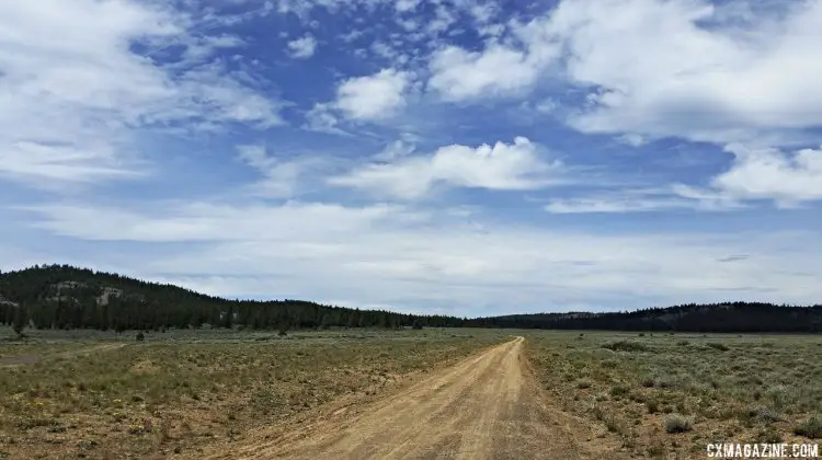 Just one of the many scenic roads in the 2015 Lost and Found gravel race. © Cyclocross Magazine