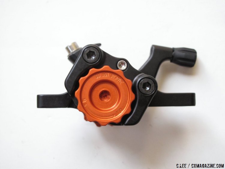 inboard side: stationary pad dial