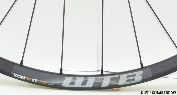 WTB Kom i23 Tubeless Rim with White Industries CLD Hub for Cyclocross