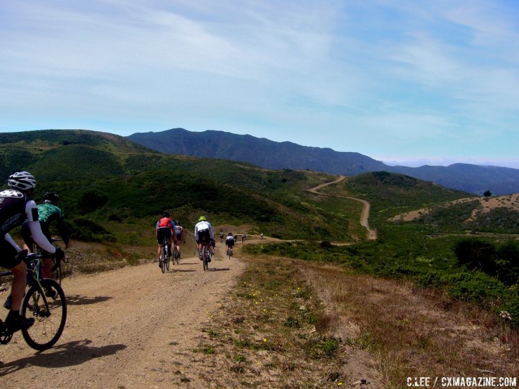 Riding the Forbidden Roads of the Crystal Springs Watershed. © C. Lee / Cyclocross Magazine
