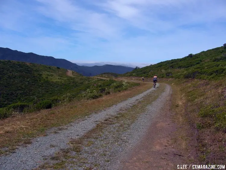 Riding the Forbidden Roads of the Crystal Springs Watershed. © C. Lee / Cyclocross Magazine