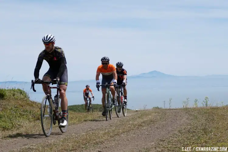 Riding the Forbidden Roads of the Crystal Springs Watershed. © C. Lee / Cyclocross Magazine