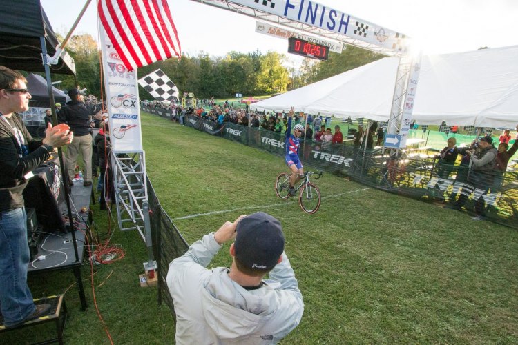 The crowds are friendly no matter if you come in first or racing off the back. Photo by Full Moon Vista.