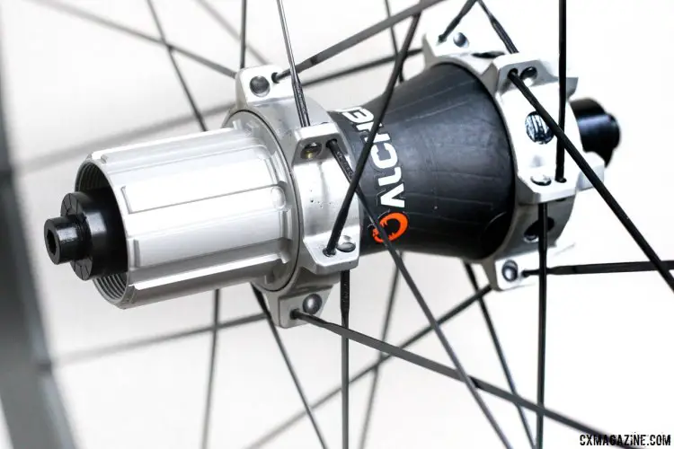 Alchemist's made-in-Italy tubeless carbon disc CX wheels. © Cyclocross Magazine