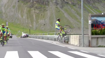 Vittorio Brumotti gives Tinkoff Saxo more to celebrate this July with his riding in Livigno