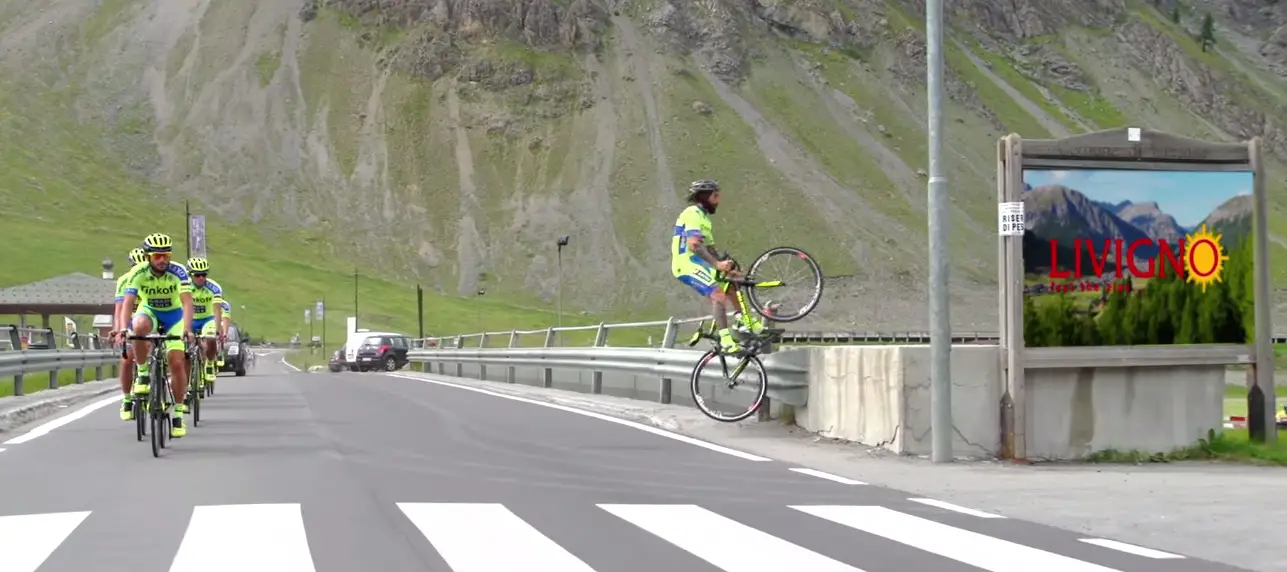 What Tour Vittorio Brumotti Joins Tinkoff Saxo for a July Road