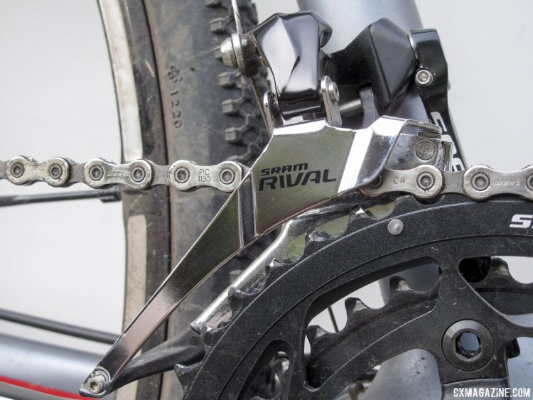 The Rival 22 Groupset. © Cyclocross Magazine
