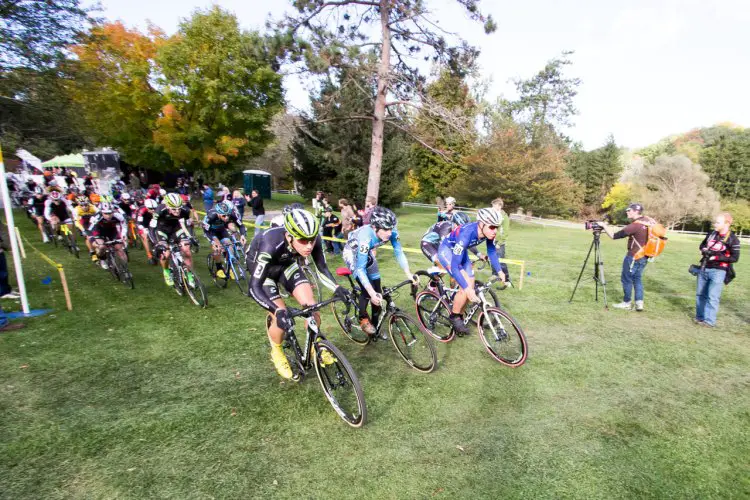 Watch all the racing from the 2016 Rochester Cyclocross via live streaming video on Cyclocross Magazine. photo: courtesy